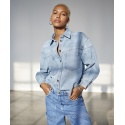 GIACCA/CAMICIA IN DENIM OVERSIZE ONLY