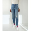 JEANS MOM FIT CON ROTTURA CALVIN KLEIN JEANS