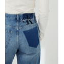 JEANS MOM FIT CON ROTTURA CALVIN KLEIN JEANS