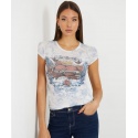 T-SHIRT STAMPA ALLOVER GUESS