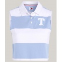POLO SMANICATA A RIGHE TOMMY JEANS
